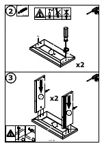 Предварительный просмотр 13 страницы GALA MEBLE PROWANSJA W2D2S GN Assembly Manual