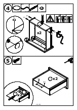 Предварительный просмотр 14 страницы GALA MEBLE PROWANSJA W2D2S GN Assembly Manual