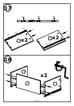 Предварительный просмотр 22 страницы GALA MEBLE S1D2S SA Assembly Manual