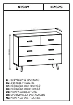 GALA MEBLE VISBY K2S2S Assembly Manual preview