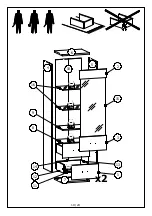 Preview for 10 page of GALA MEBLE VISBY W1D2S Assembly Manual