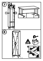 Preview for 15 page of GALA MEBLE VISBY W1D2S Assembly Manual