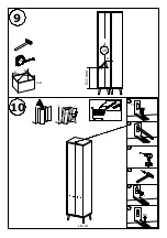 Preview for 16 page of GALA MEBLE VISBY W1D2S Assembly Manual