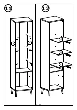 Preview for 17 page of GALA MEBLE VISBY W1D2S Assembly Manual