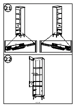 Preview for 22 page of GALA MEBLE VISBY W1D2S Assembly Manual