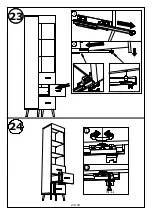 Preview for 23 page of GALA MEBLE VISBY W1D2S Assembly Manual