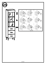 Preview for 24 page of GALA MEBLE VISBY W1D2S Assembly Manual