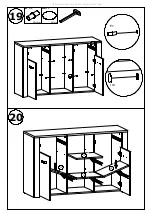 Предварительный просмотр 16 страницы GALA MEBLE XL K2D2S Assembly Manual