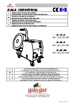 Предварительный просмотр 1 страницы GALA D-12 A Instruction Manual