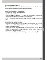 Preview for 11 page of GALA GF1800 Instruction Manual