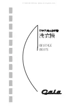 Предварительный просмотр 1 страницы GALA GM107S User Manual