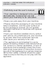 Предварительный просмотр 61 страницы GALA GM107S User Manual