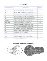 Preview for 2 page of Galak Electronics VG-211 Manual