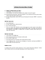 Preview for 11 page of Galanz 10030008 User Manual