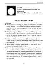 Preview for 12 page of Galanz BIOUK003B User Instruction Manual