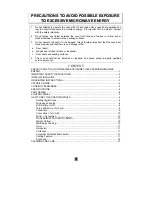 Preview for 2 page of Galanz D100N30ASPKR-B5 Owner'S Manual