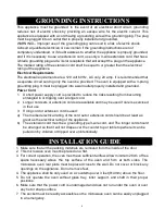 Preview for 5 page of Galanz D90D25MSLDRIIV-HG Instructions Manual