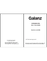 Предварительный просмотр 1 страницы Galanz GL31FWEE Use & Care Manual