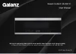 Galanz GLOMJK12S2SW-10 User Manual preview