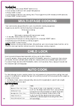 Preview for 14 page of Galanz JCMJ913S2AW-10 Instructions For Use Manual