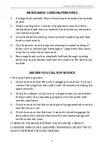 Preview for 9 page of Galanz MWBIUK001B User Instruction Manual