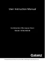 Galanz MWUK003B User Instruction Manual preview