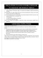 Preview for 5 page of Galanz P100D33ALH-JK User Manual