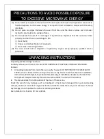 Preview for 5 page of Galanz P100D56AL-JA User Manual