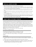 Preview for 5 page of Galanz P11043APHV-B9 User Manual