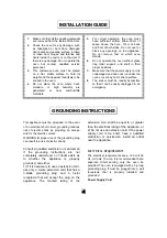 Preview for 5 page of Galanz P7018AL-HP3 User Manual