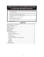 Preview for 2 page of Galanz P70B20APIII-TK User Manual