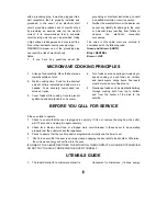 Preview for 5 page of Galanz P90W23YSL-V9 Owner'S Manual