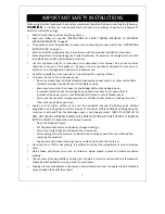 Preview for 3 page of Galanz RED500JAH-SACH0A User Manual