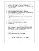 Preview for 4 page of Galanz RED500JAH-SACH0A User Manual