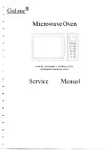 Galanz WP700AL17-K4 Service Manual preview