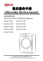 Galanz XQG60-A708E After-Sales Service Manual предпросмотр