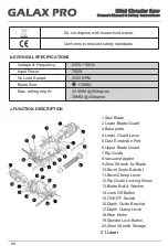 Предварительный просмотр 8 страницы Galax Pro 766V-L Owner'S Manual & Safety Instructions