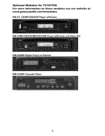 Preview for 7 page of Galaxy Audio Any Spot Traveler AS-TV8 User Manual