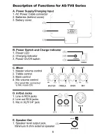 Preview for 10 page of Galaxy Audio Any Spot Traveler AS-TV8 User Manual