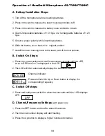 Preview for 20 page of Galaxy Audio Any Spot Traveler AS-TV8 User Manual