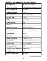 Preview for 32 page of Galaxy Audio Any Spot Traveler AS-TV8 User Manual