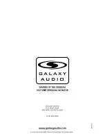 Preview for 36 page of Galaxy Audio Any Spot Traveler AS-TV8 User Manual