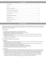 Preview for 2 page of Galaxy Audio AS-1400 User Manual