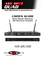 Galaxy Audio AS-QUAD User Manual preview
