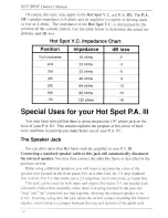 Preview for 14 page of Galaxy Audio HOT SPOT P.A. Owner'S Manual