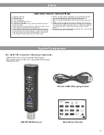 Preview for 3 page of Galaxy Audio JACKS in the BOX JIB/BT5R User Manual