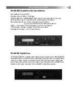 Preview for 11 page of Galaxy Audio RM2 Operation Manual