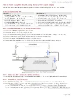 Galaxy Control Systems 635 CPU Quick Steps предпросмотр