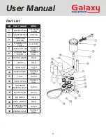 Предварительный просмотр 8 страницы Galaxy Equipment 177GLXYGW User Manual