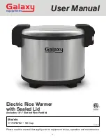 Preview for 1 page of Galaxy Equipment 177GRW92 User Manual